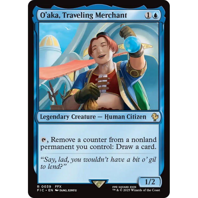 O'aka, Traveling Merchant [FINAL FANTASY Commander]