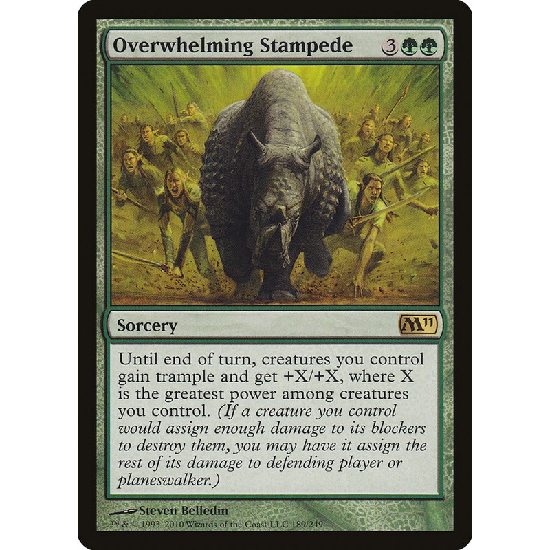 Overwhelming Stampede [Magic 2011]