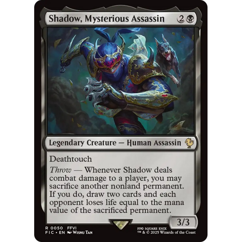 Shadow, Mysterious Assassin [FINAL FANTASY Commander]