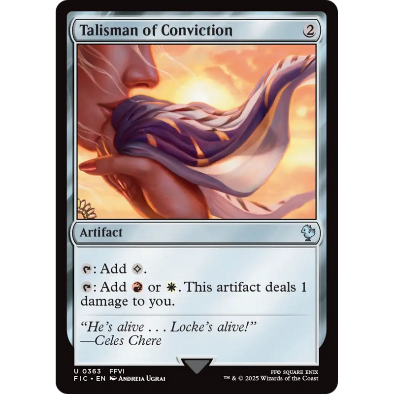 Talisman of Conviction [FINAL FANTASY Commander]
