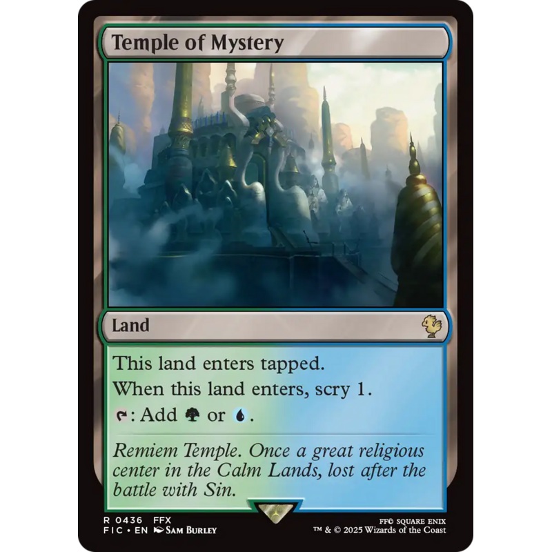 Temple of Mystery [FINAL FANTASY Commander]