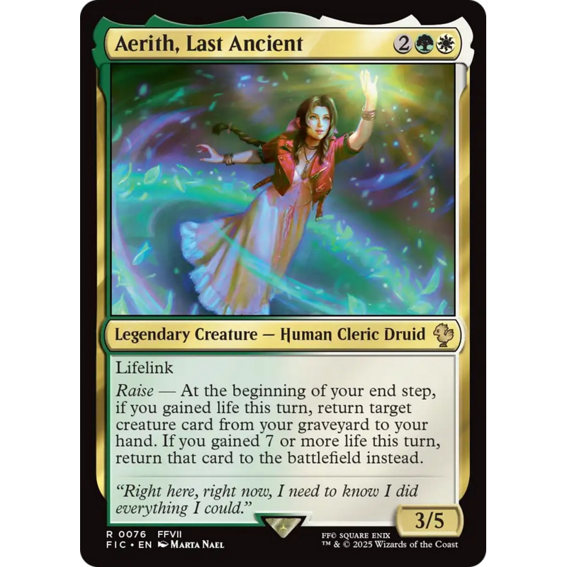 Aerith, Last Ancient [FINAL FANTASY Commander]
