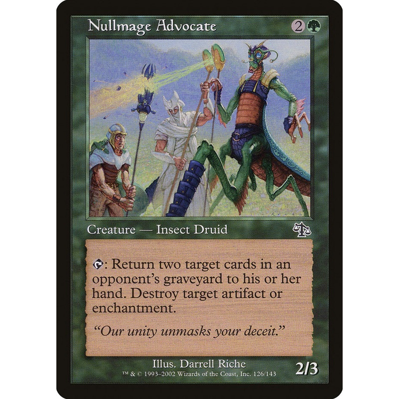 Nullmage Advocate [Judgment]