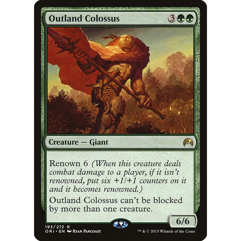 Outland Colossus [Magic Origins]