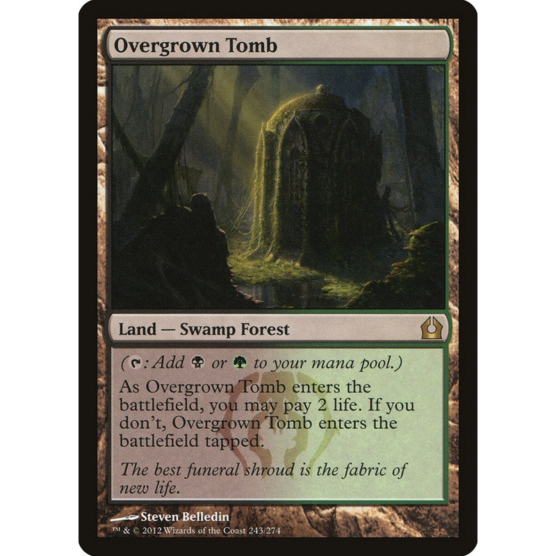 Overgrown Tomb [Return to Ravnica]