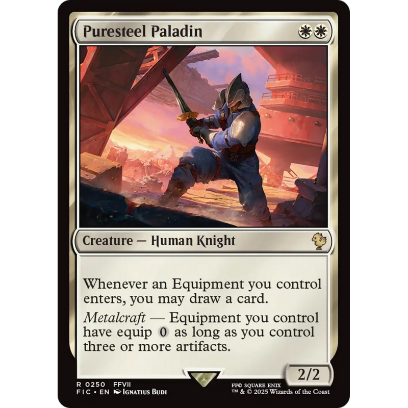 Puresteel Paladin [FINAL FANTASY Commander]