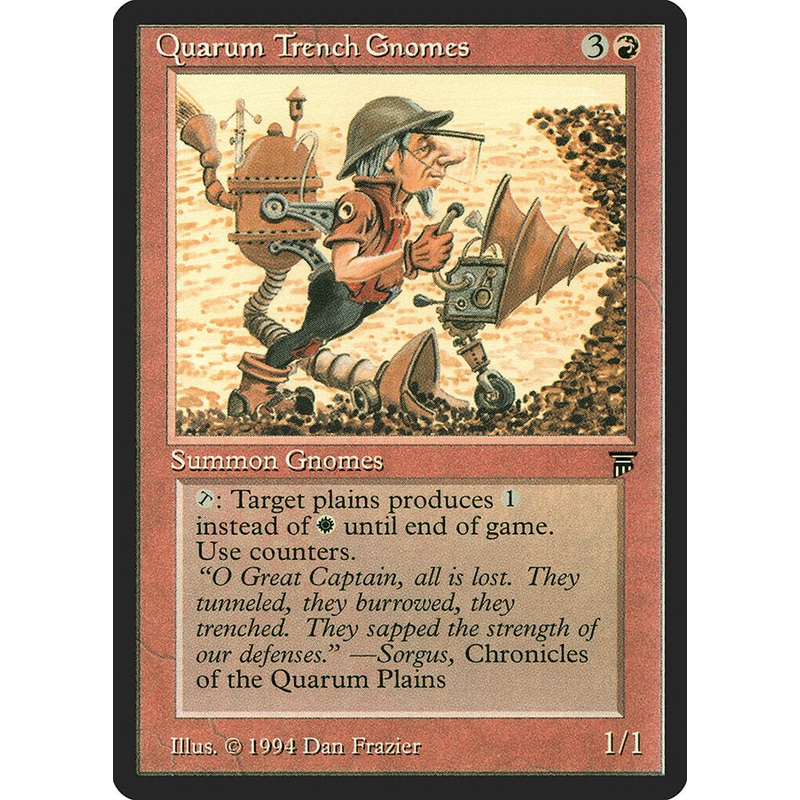 Quarum Trench Gnomes [Legends]
