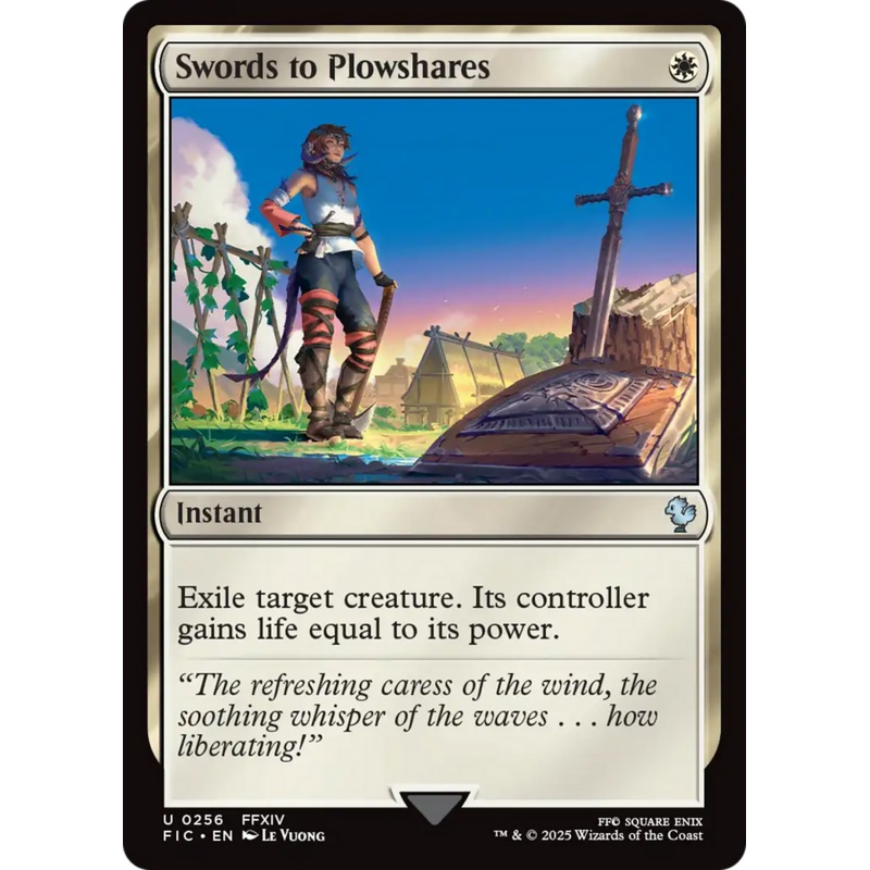Swords to Plowshares [FINAL FANTASY Commander]