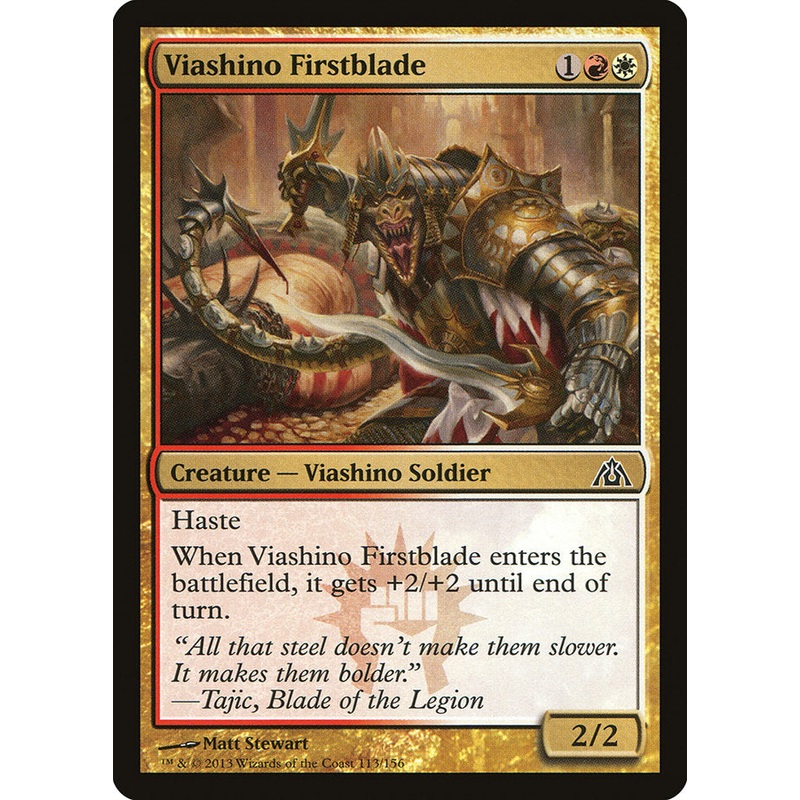 Viashino Firstblade [Dragon's Maze]