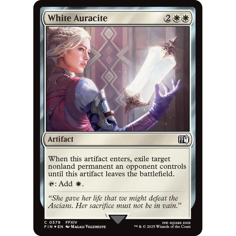 White Auracite (Surge Foil) [FINAL FANTASY]