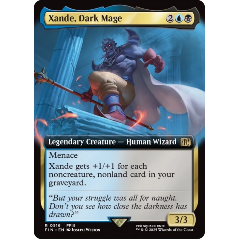Xande, Dark Mage (Extended Art) [FINAL FANTASY]