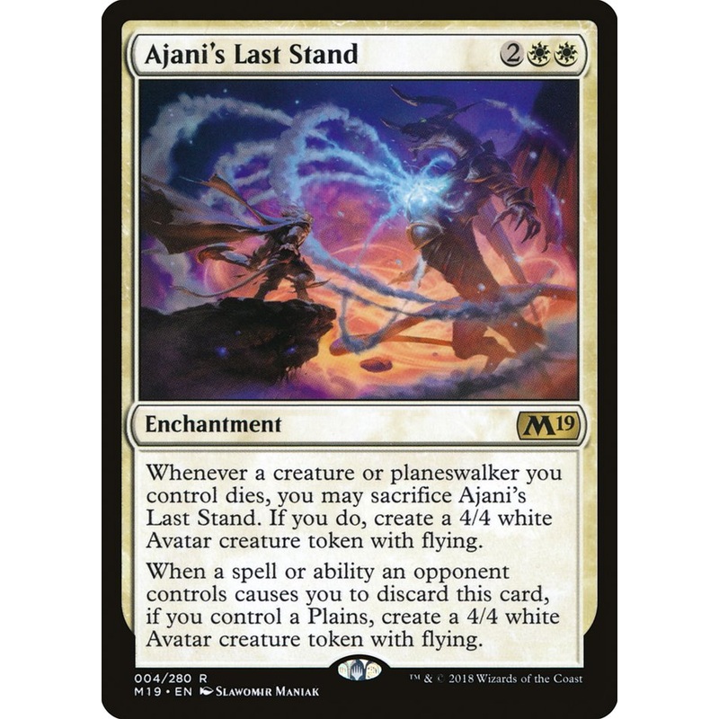 Ajani's Last Stand [Core Set 2019]