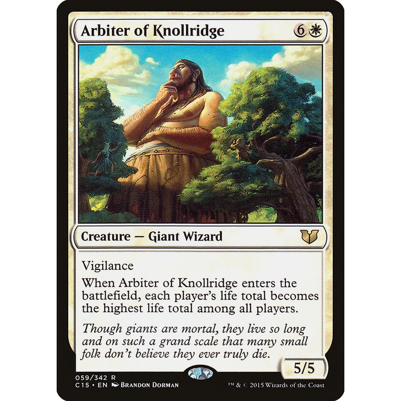 Arbiter of Knollridge [Commander 2015]