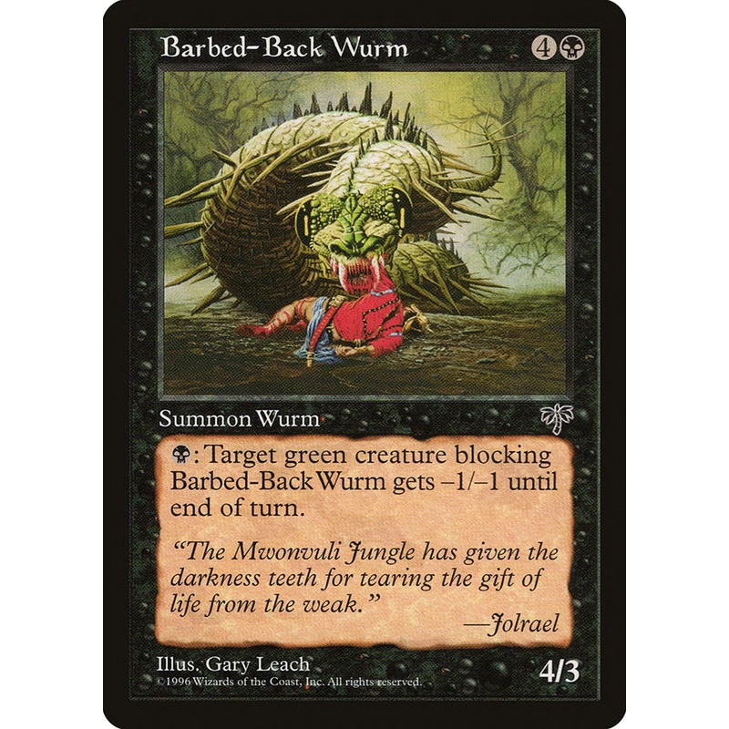 Barbed-Back Wurm [Mirage]