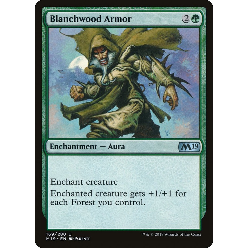 Blanchwood Armor [Core Set 2019]