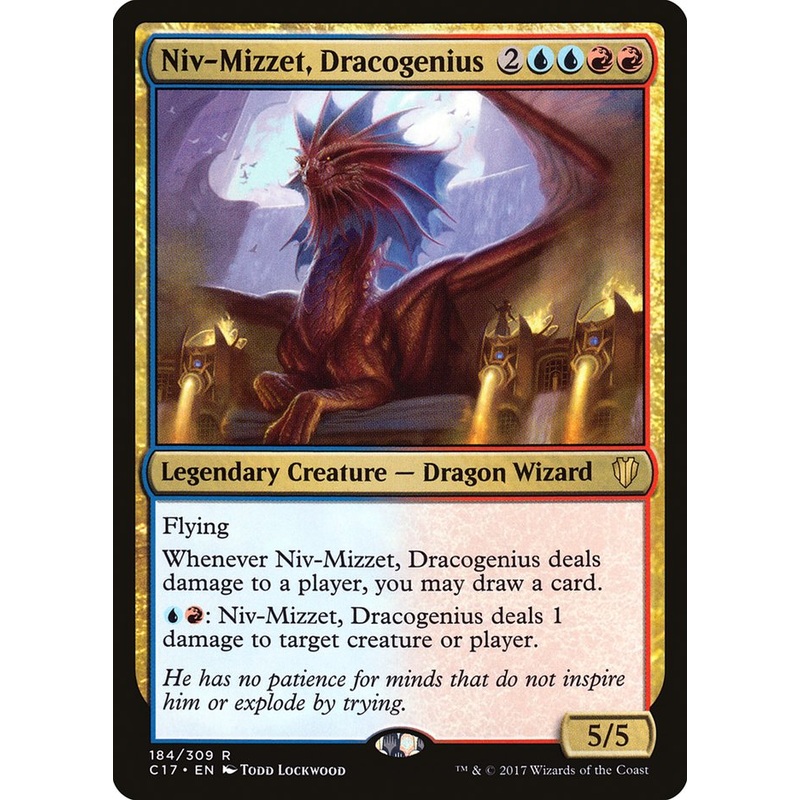 Niv-Mizzet, Dracogenius [Commander 2017]