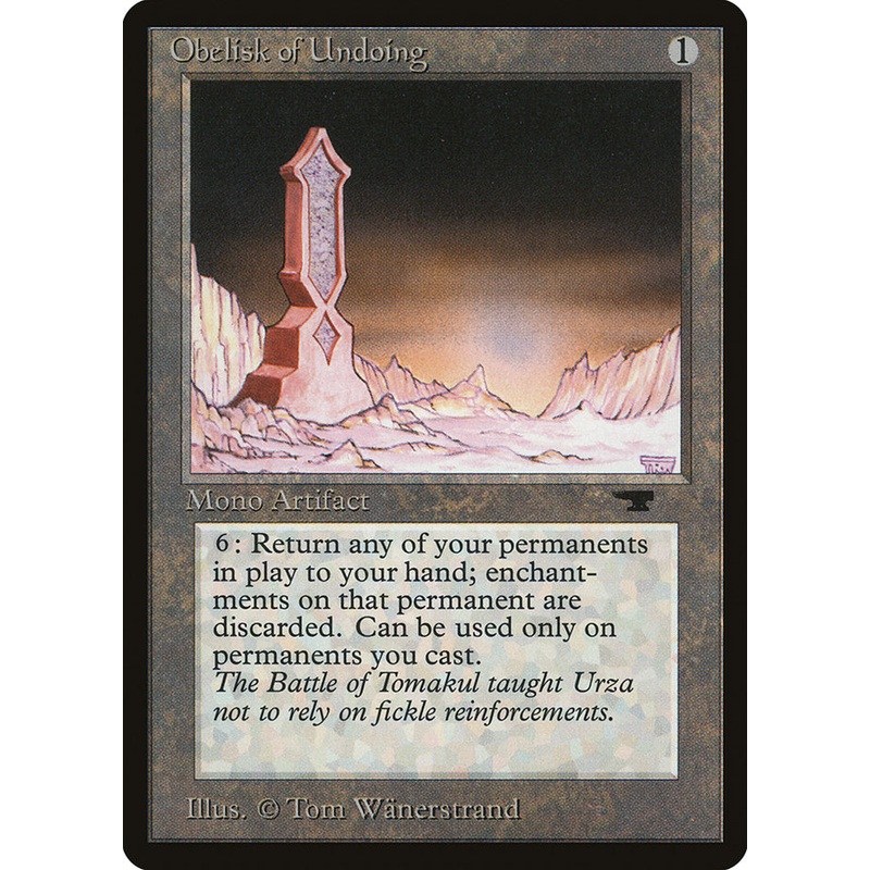 Obelisk of Undoing [Antiquities]