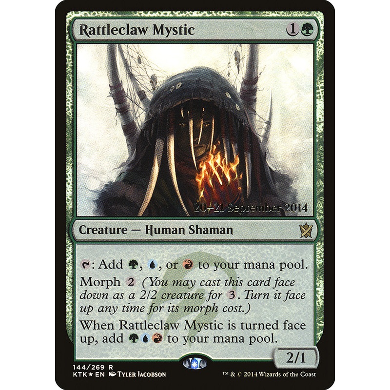 Rattleclaw Mystic [Khans of Tarkir Prerelease Promos]