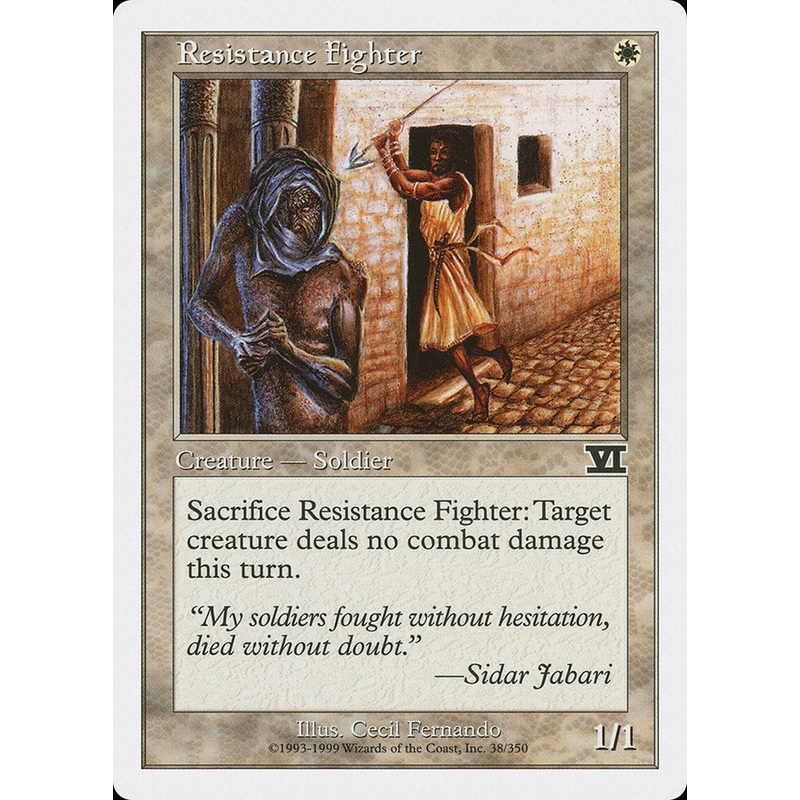 Resistance Fighter [Classic Sixth Edition]