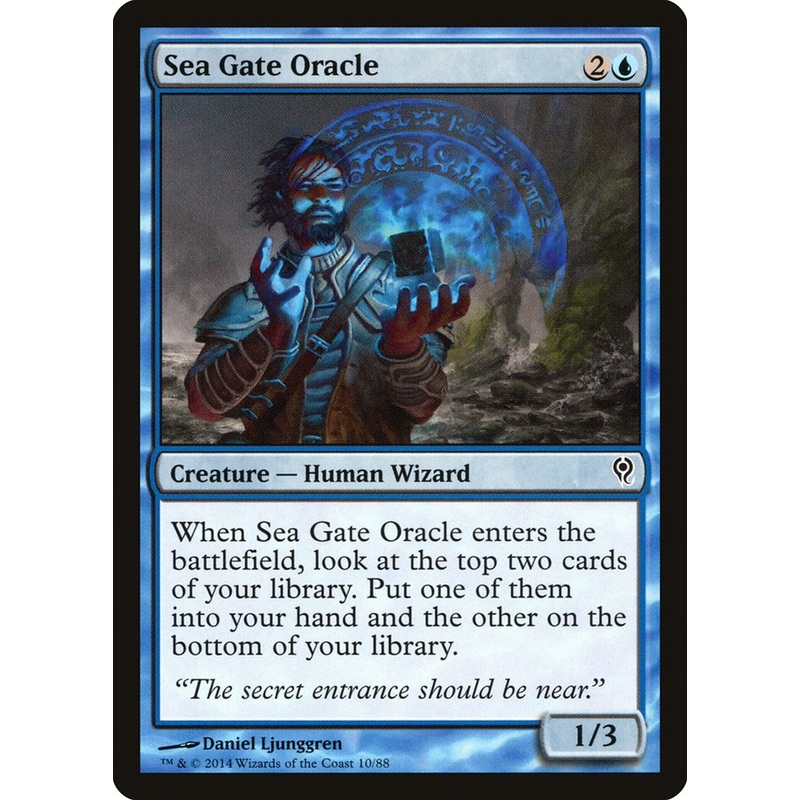 Sea Gate Oracle [Duel Decks: Jace vs. Vraska]