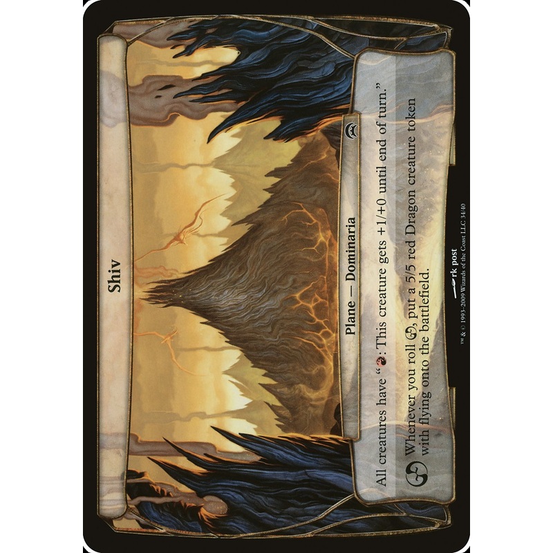 Shiv (Planes) [Planechase Planes]