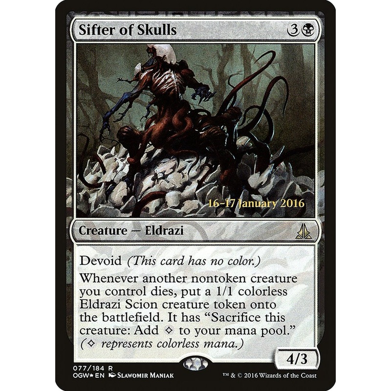 Sifter of Skulls [Oath of the Gatewatch Prerelease Promos]