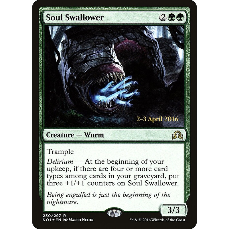 Soul Swallower [Shadows over Innistrad Prerelease Promos]