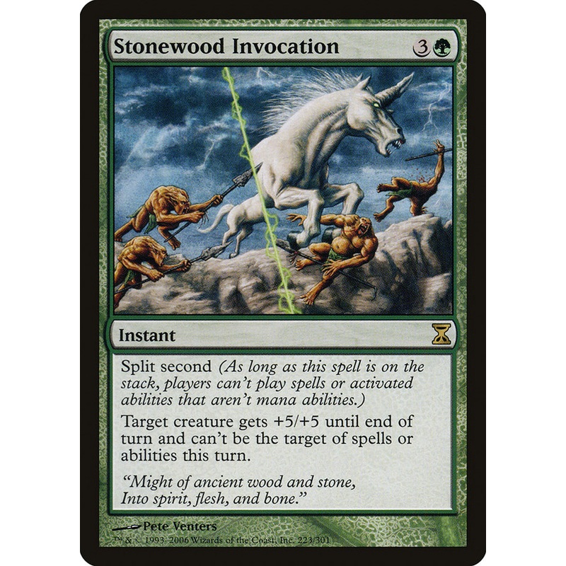 Stonewood Invocation [Time Spiral]