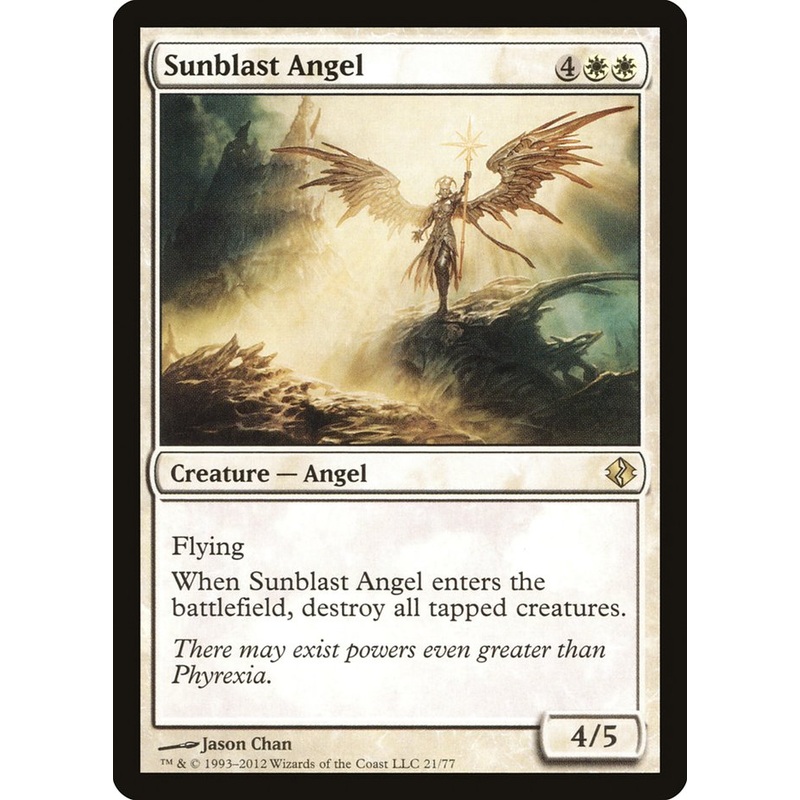 Sunblast Angel [Duel Decks: Venser vs. Koth]