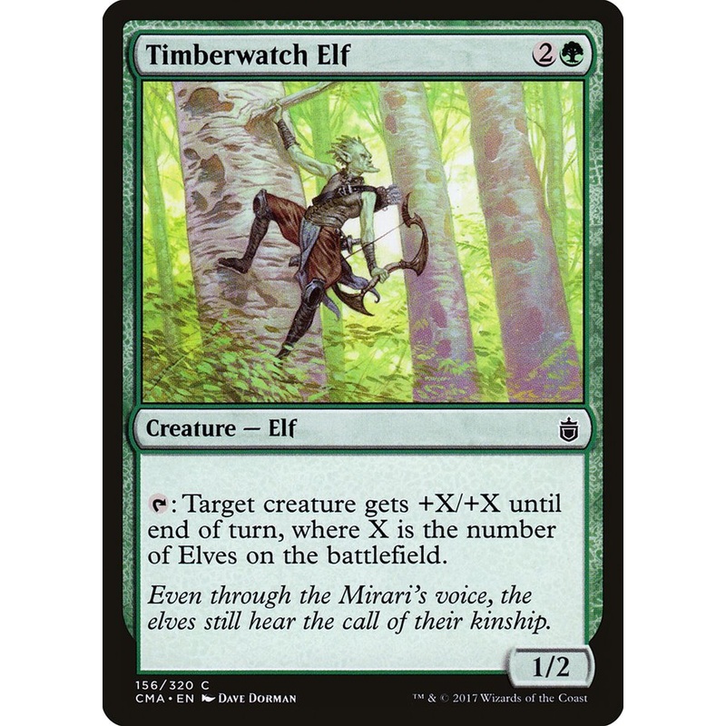 Timberwatch Elf [Commander Anthology]