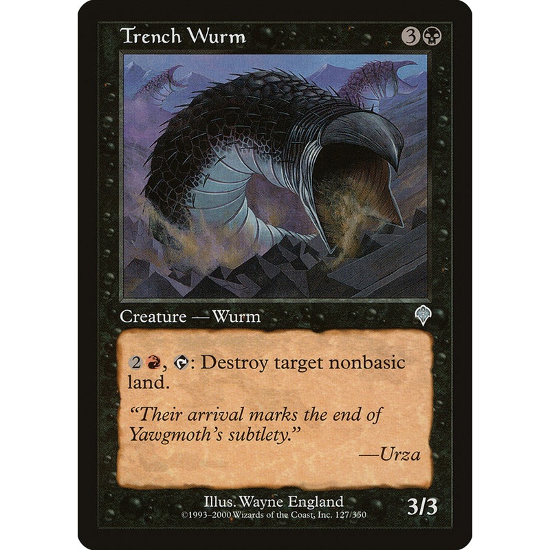 Trench Wurm [Invasion]
