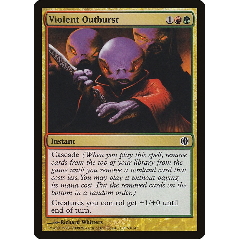 Violent Outburst [Alara Reborn]