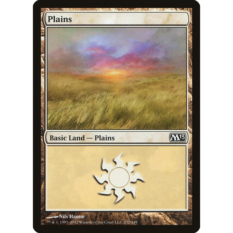 Plains (232) [Magic 2013]