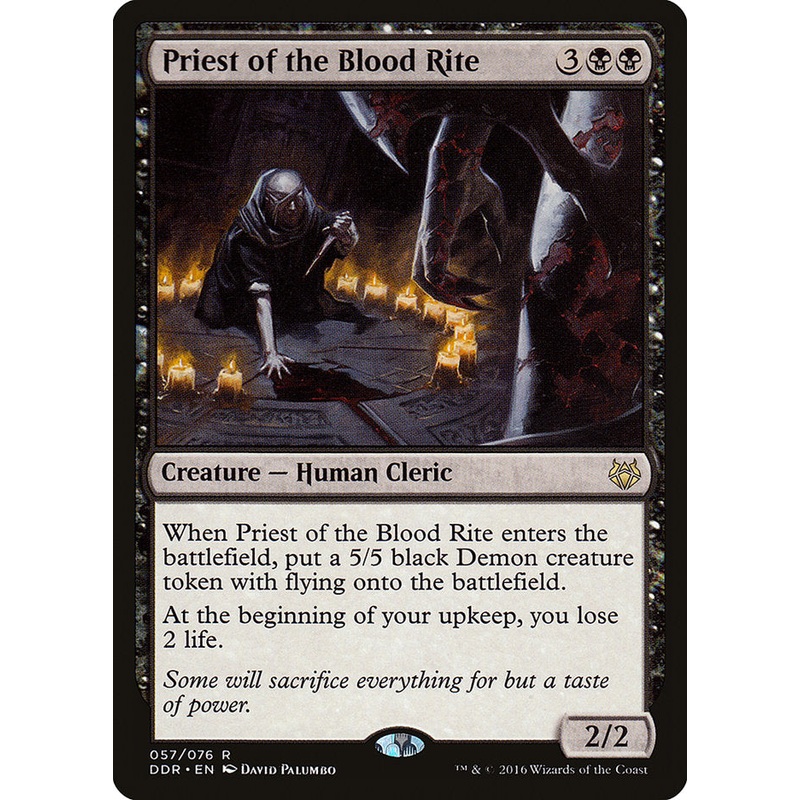 Priest of the Blood Rite [Duel Decks: Nissa vs. Ob Nixilis]