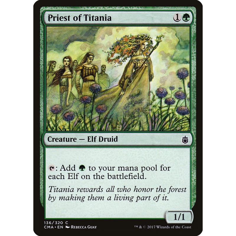 Priest of Titania [Commander Anthology]