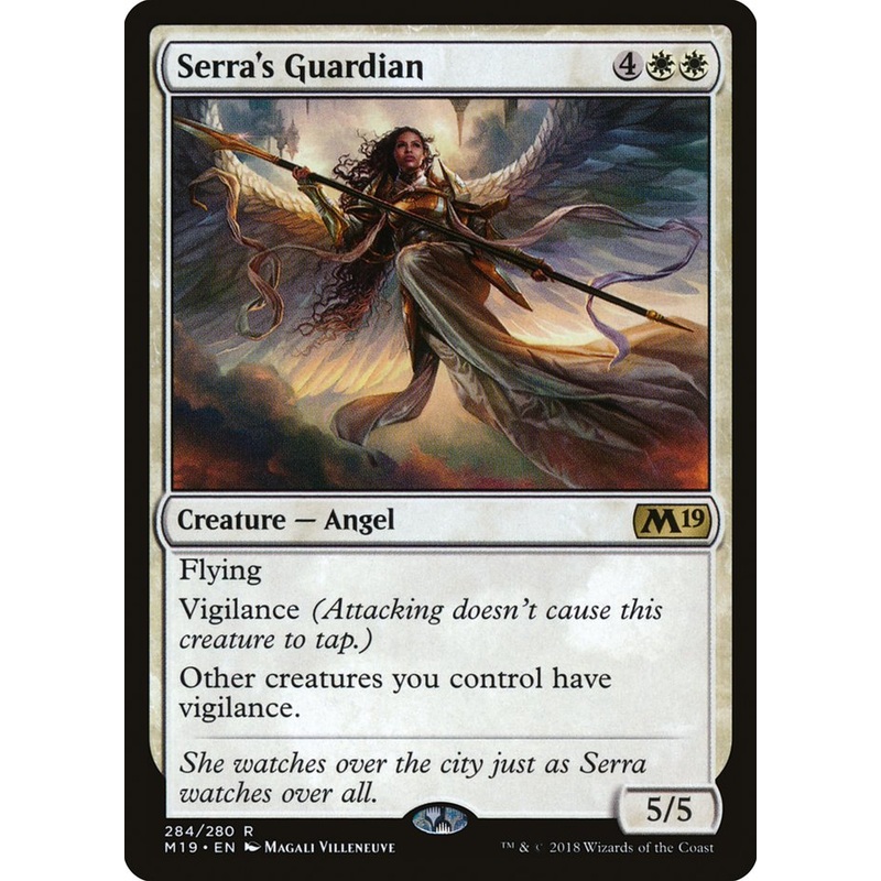 Serra's Guardian [Core Set 2019]