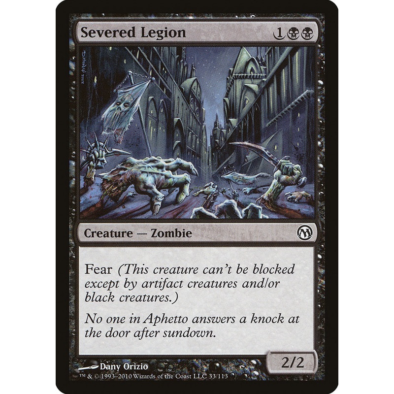 Severed Legion [Duels of the Planeswalkers]