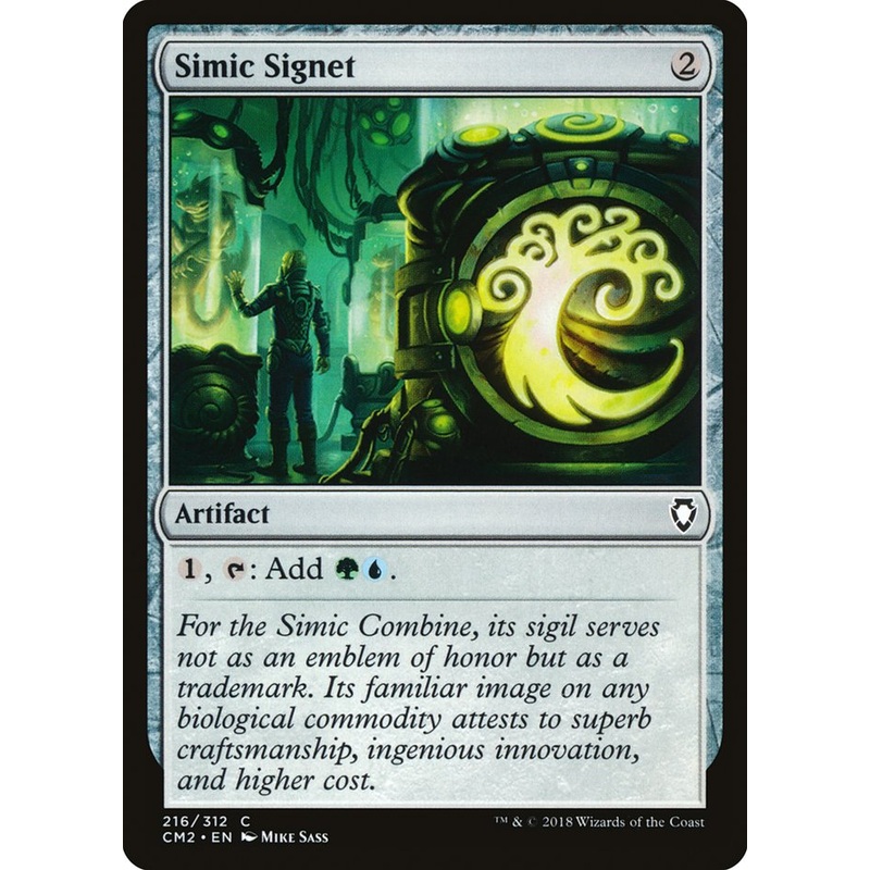 Simic Signet (216/312) [Commander Anthology Volume II]