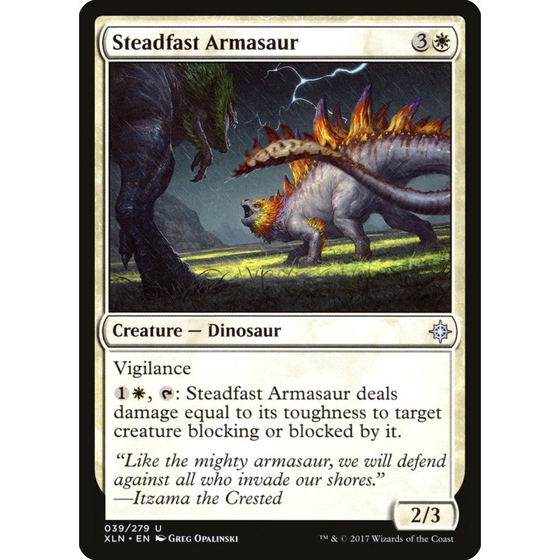 Steadfast Armasaur [Ixalan]