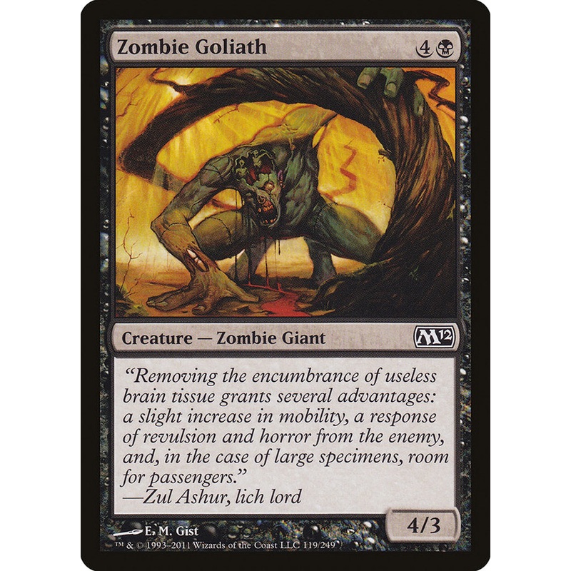 Zombie Goliath [Magic 2012]