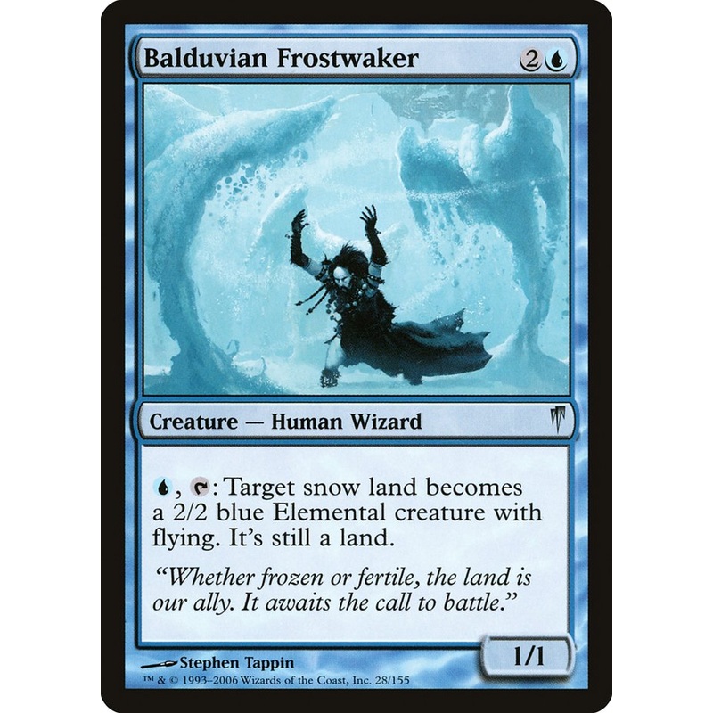 Balduvian Frostwaker [Coldsnap]