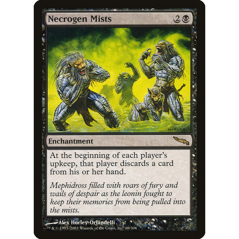 Necrogen Mists [Mirrodin]