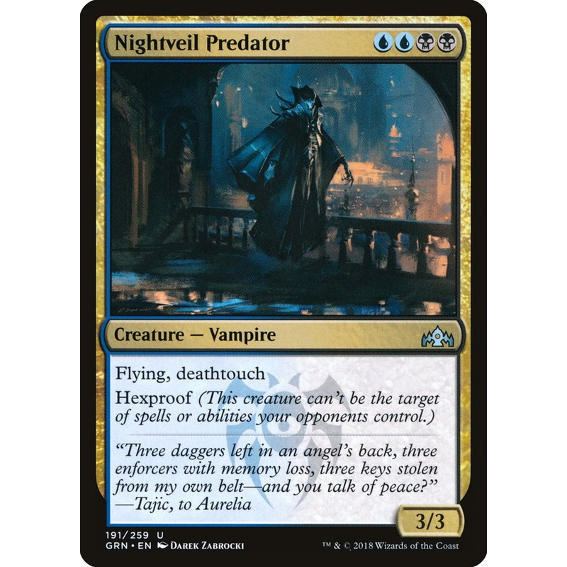 Nightveil Predator [Guilds of Ravnica]