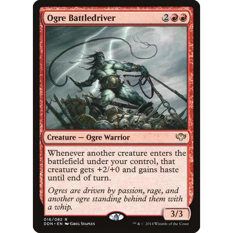 Ogre Battledriver [Duel Decks: Speed vs. Cunning]