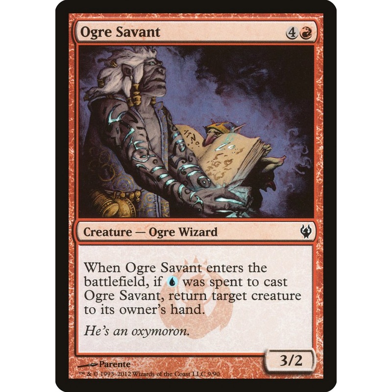 Ogre Savant [Duel Decks: Izzet vs. Golgari]