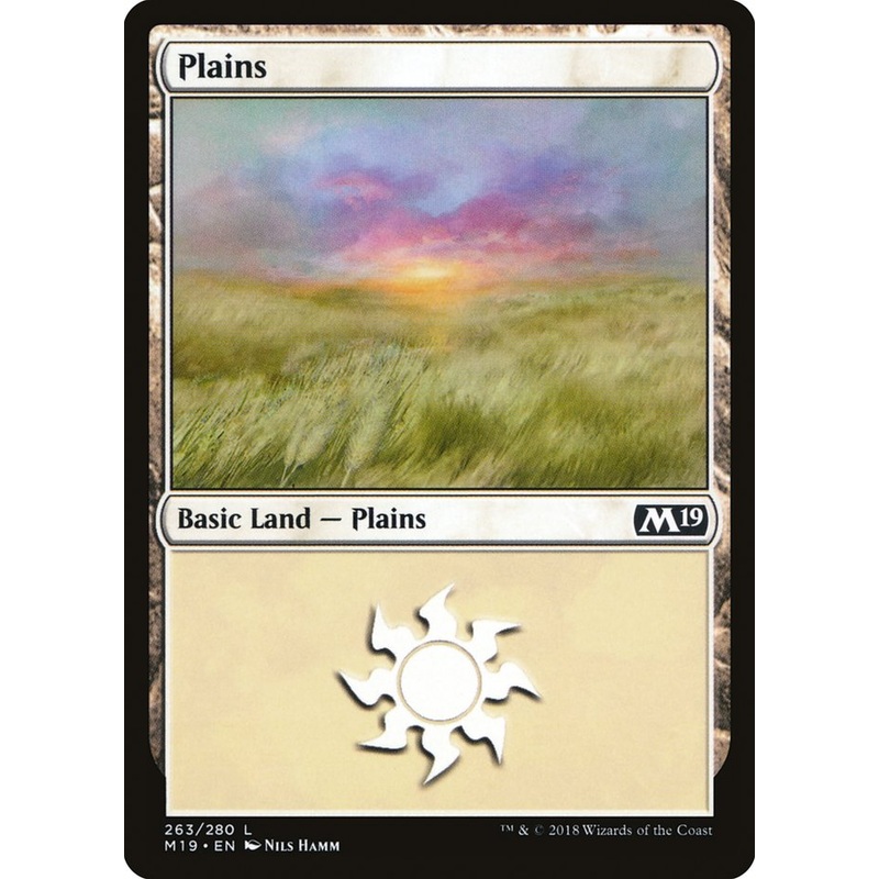 Plains (263) [Core Set 2019]