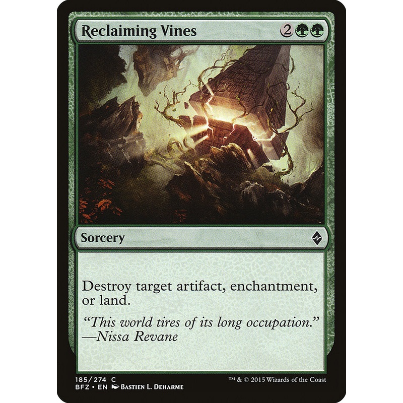 Reclaiming Vines [Battle for Zendikar]