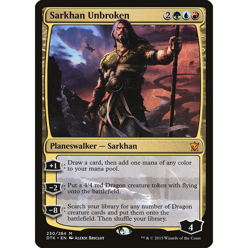 Sarkhan Unbroken [Dragons of Tarkir]