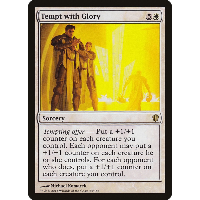 Tempt with Glory [Commander 2013]