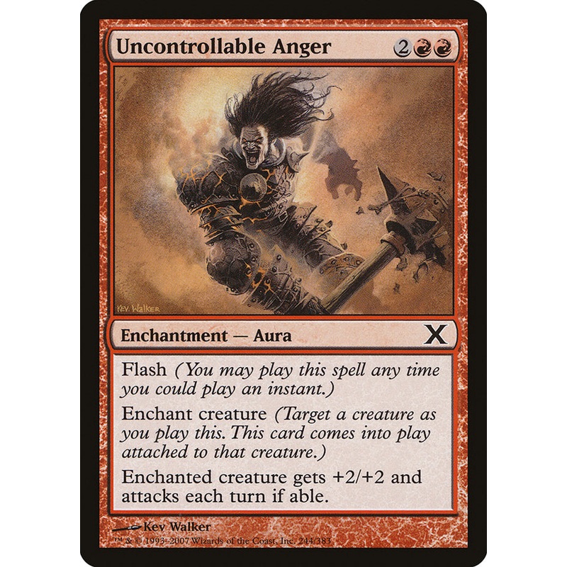Uncontrollable Anger [Tenth Edition]